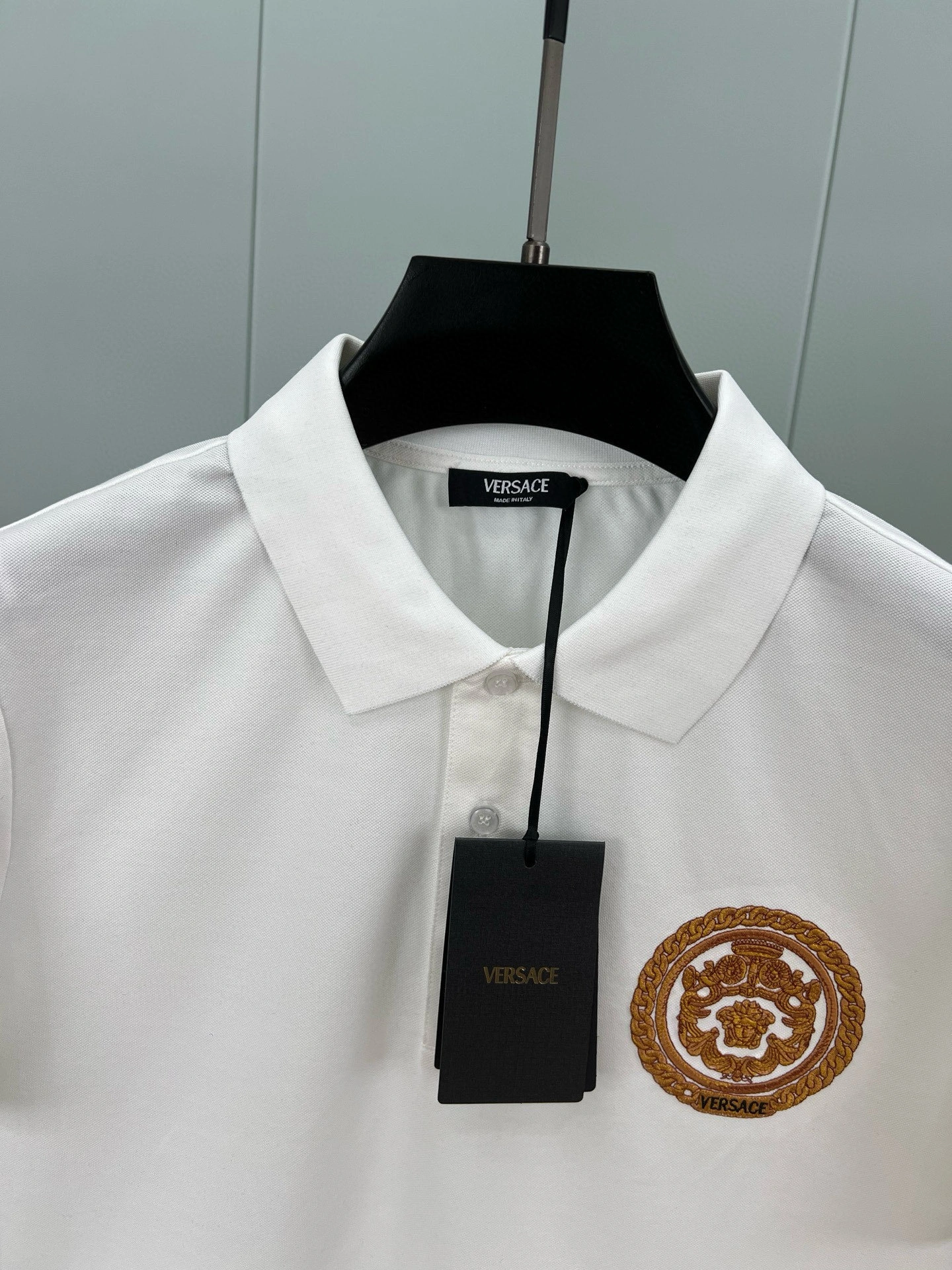 wg.luxury- V5rs135 embroidery Polo 2Colour item:E-F054B1653-2